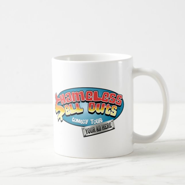 Caneca de café desavergonhado das lotações (Direita)