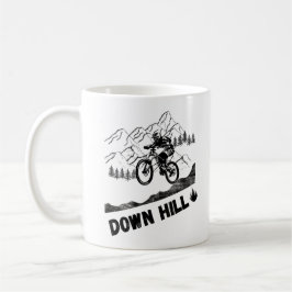 Caneca De Café Descida Mountain Bike