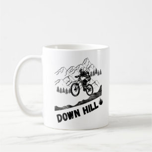 Caneca De Café Descida Mountain Bike