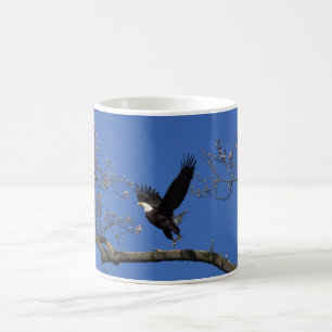 Caneca De Café Descolagem da águia americana