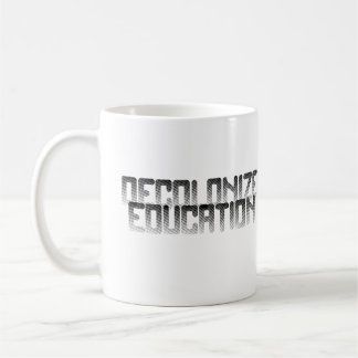 Caneca De Café Descolonizar a educação