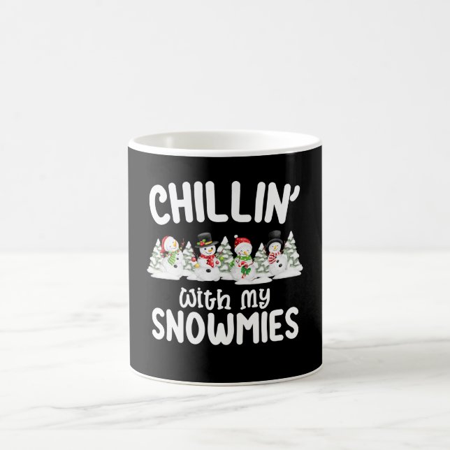 Caneca De Café Descontraído Com Meu Boneco de Neve de Natal Snowm (Centro)