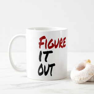 Caneca De Café Descubra, Humor Engraçado