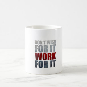 Caneca De Café Descubra Nossos Canhões Motivacionais De Citação.