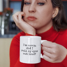 Desculpe, coloquei meus olhos em voz alta, Engraça