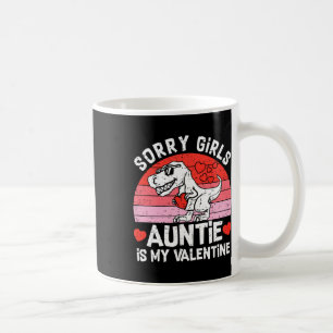 Caneca De Café Desculpe Crianças Meninas Tia É Meu Namorado Bebê