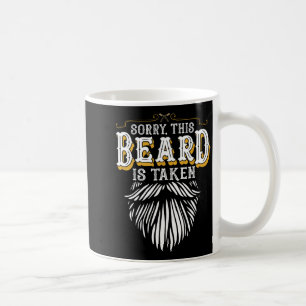 Caneca De Café Desculpe Esta Barba Está Ocupada País Retro Dia do