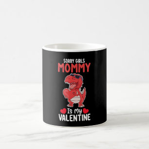 Caneca De Café Desculpe Meninas Mamães É Minha Namorados De Rex D