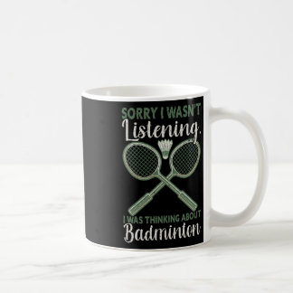 Caneca De Café Desculpe, não estava ouvindo, estava pensando em B