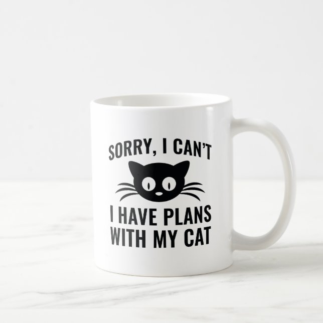 Caneca De Café Desculpe, Não Posso (Direita)