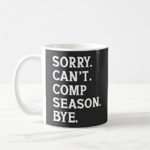Caneca De Café Desculpe Não Posso Comp Temporada Tchau Alegria Da