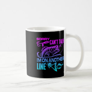 Caneca De Café Desculpe Não Posso Falar Estou Em Outra Linha Dive