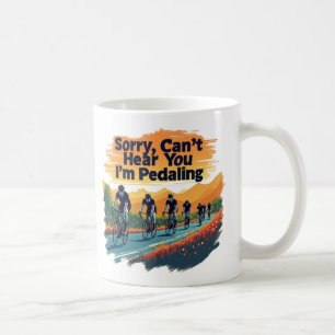 Caneca De Café Desculpe, não posso ouvi-lo, estou a pedir.