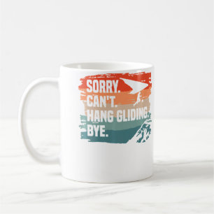 Caneca De Café Desculpe Não Posso Voar De Asa Delta Tchau Asa Del