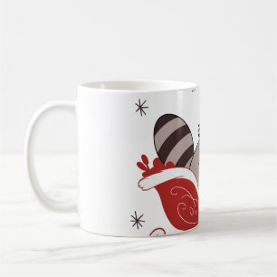 Caneca De Café Desculpe Papai Noel, Eu Fui Feral Engraçado Natal