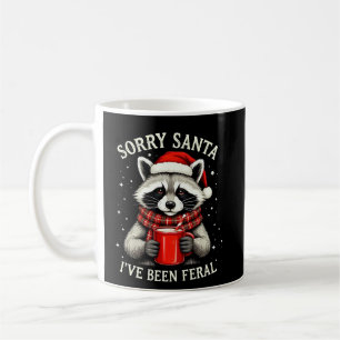 Caneca De Café Desculpe Papai Noel Eu Fui Um Natal Divertido de G