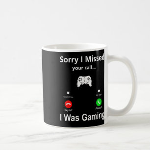 Caneca De Café Desculpe, Perdi Sua Ligação Estava Jogando Gamer D