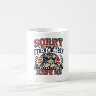 Caneca De Café Desculpe Por Seus Filhos gata mãe vintage mães