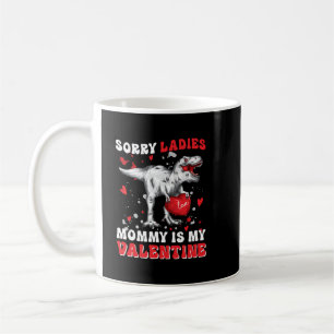 Caneca De Café desculpe senhoritas a mamãe é meu namorado (or meu