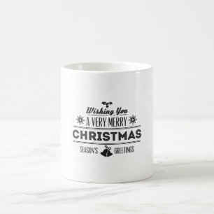 Caneca De Café Desejando a Você um Feliz Natal