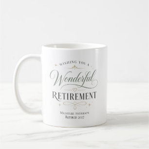 Caneca De Café Desejando-lhe uma maravilhosa aposentadoria Person