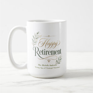Caneca De Café Desejando-lhe uma maravilhosa aposentadoria Person