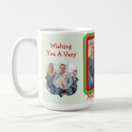 Caneca De Café Desejando um Feliz Natal FOTO 