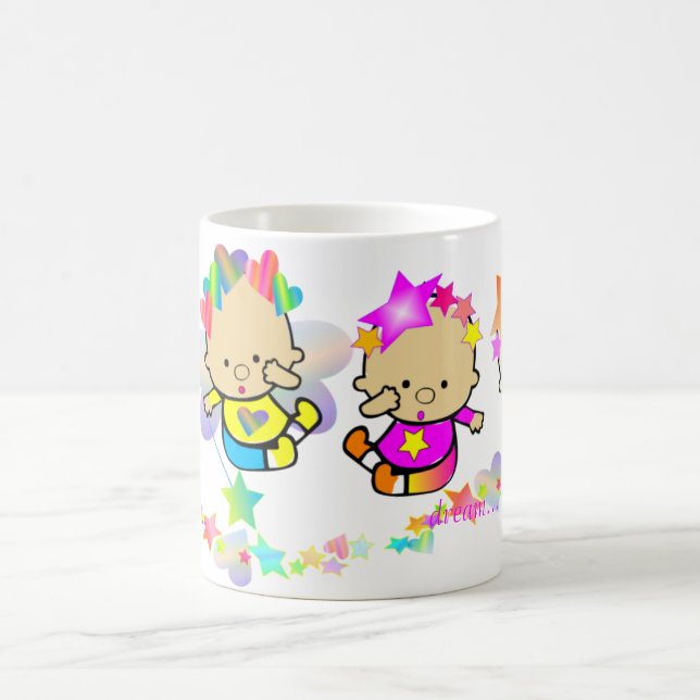 Caneca De Café Desejo de AngelBabies (Centro)