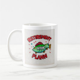 Caneca De Café Desembarcando na Aposentadoria!"