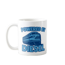 Desenhado por Trem a Diesel Retro