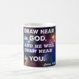 Caneca De Café Desenhar perto de Deus Design