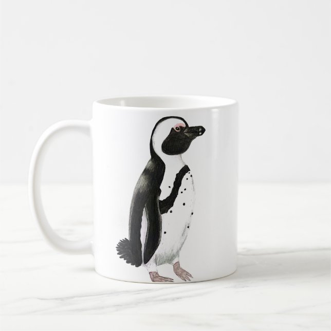 Caneca De Café desenho a lápis africano (Esquerda)