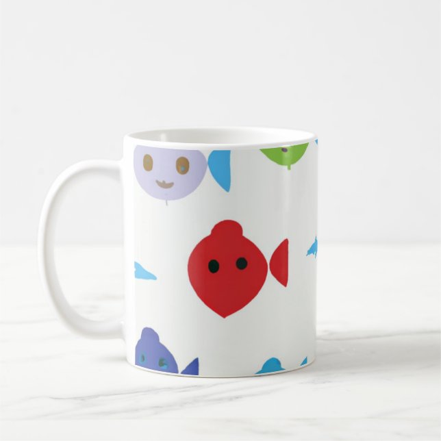 Caneca De Café desenho animado (Esquerda)