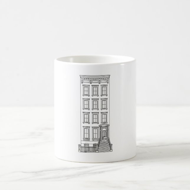 Caneca De Café Desenho Clássico de Apartamento com Saguão de Nova (Centro)