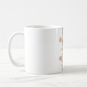 Caneca De Café Desenho de cães selvagens africanos e cubanos