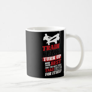Caneca De Café Desenho de Cardio Kickboxing Para Kickboxer
