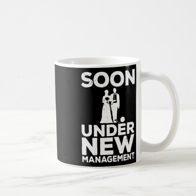 Caneca De Café Desenho de despedida de solteiro fixe para homens  (Direita)