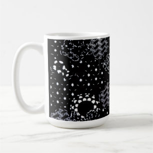 Caneca De Café Desenho de frasco de serigrafia Starlight
