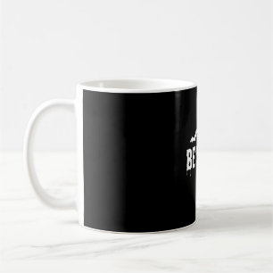 Caneca De Café Desenho de Morcego Fantasma de Halloween Assustado