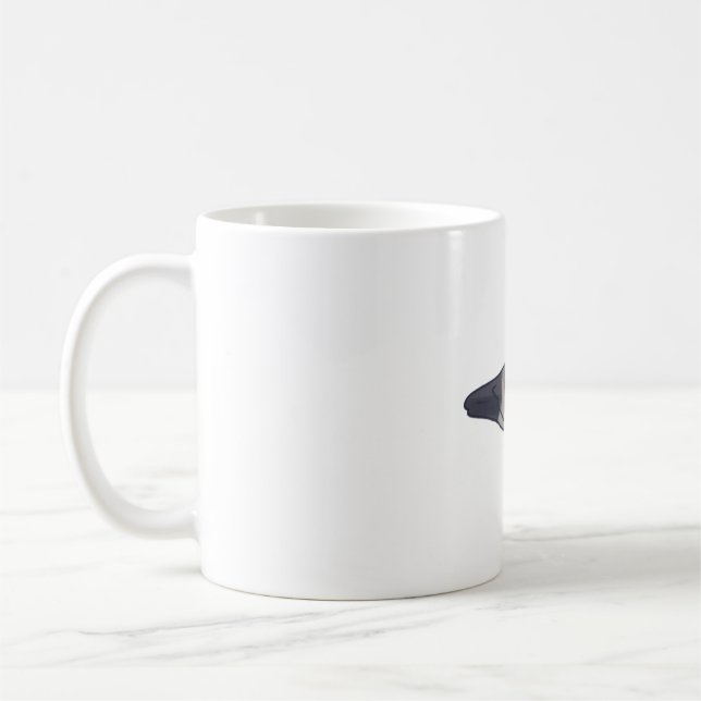 Caneca De Café Desenho de pombo-pão (Esquerda)