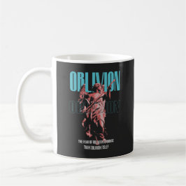 Caneca De Café Desenho de Streetwear Brutalismo Oblívio