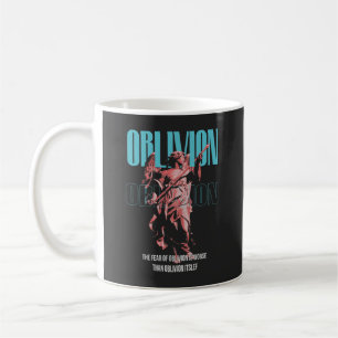 Caneca De Café Desenho de Streetwear Brutalismo Oblívio