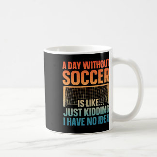 Caneca De Café Desenho Divertido de Futebol para Homens Mulheres 