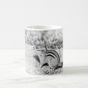 Caneca De Café Desenho do Chipmunk