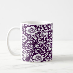 Caneca De Café Desenho Floral Vintage de Malva de William Morris
