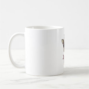 Caneca De Café Desenho Vetorial de Chiclete de Girafa com Gravaçã