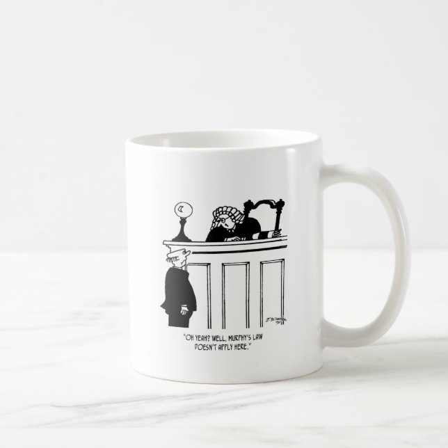 Caneca De Café Desenhos animados 4588 do juiz (Direita)