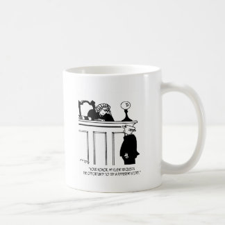 Caneca De Café Desenhos animados 5496 do advogado