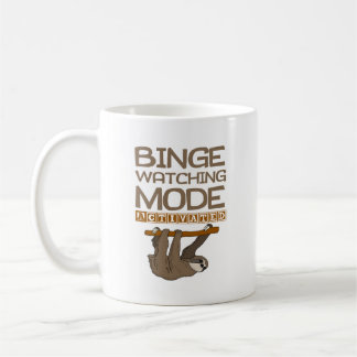 Caneca De Café Desenhos animados ativados modo de observação da