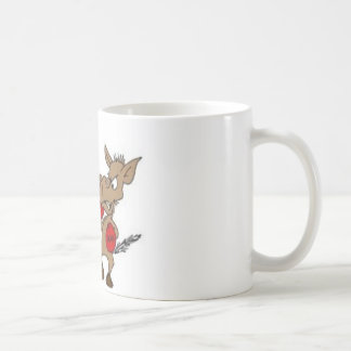 Caneca De Café Desenhos animados de Republicano-contra-Democrata